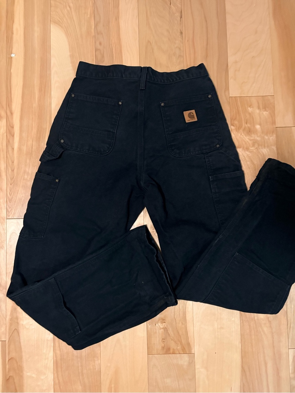 Carhartt Black Utility Cargo Work Pants
